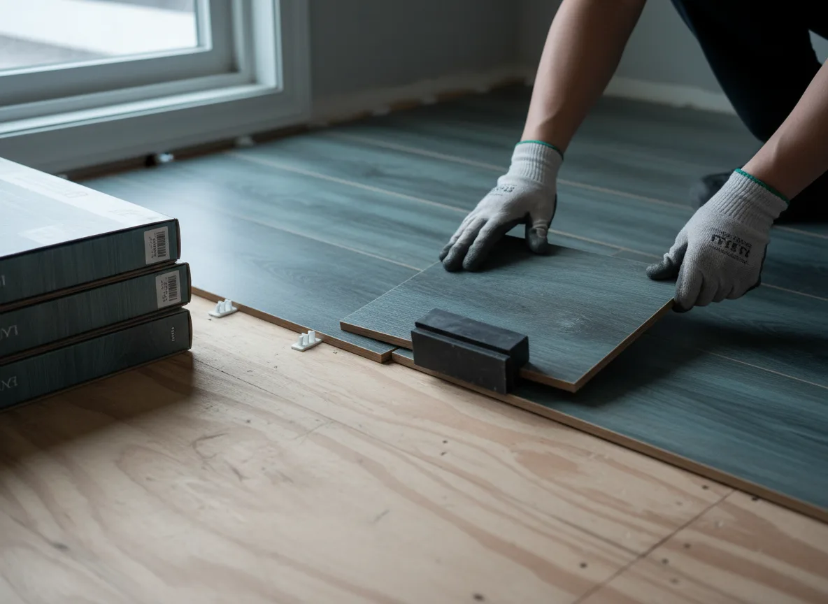Luxury Vinyl Plank Installation company in Blaine, ME